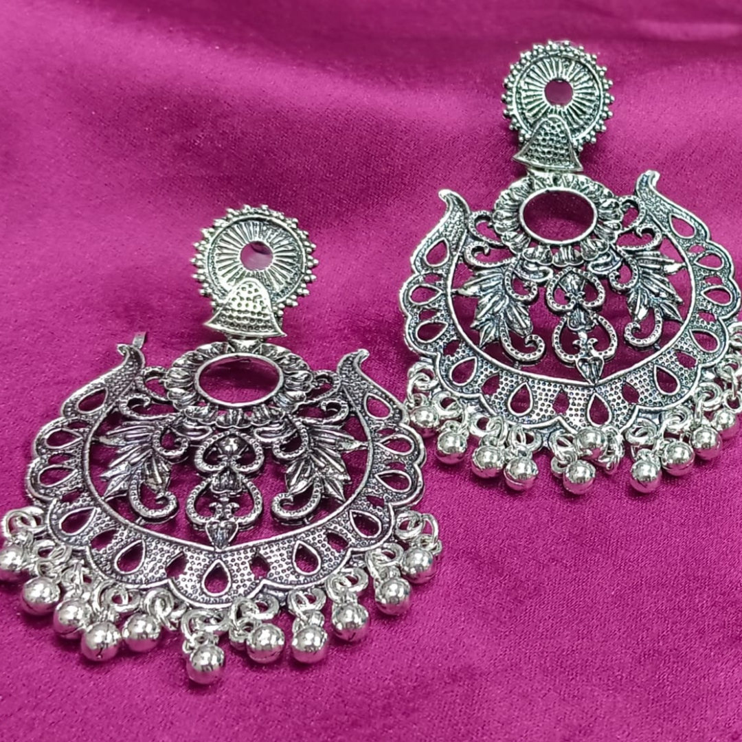 Silver Danglers - 01